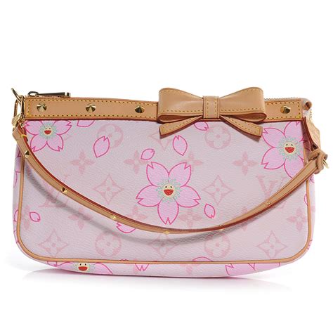 louis vuitton cherry blossom pochette|louis vuitton cherry blossom wallet.